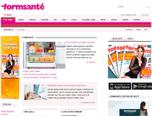 Tablet Screenshot of formsante.com.tr